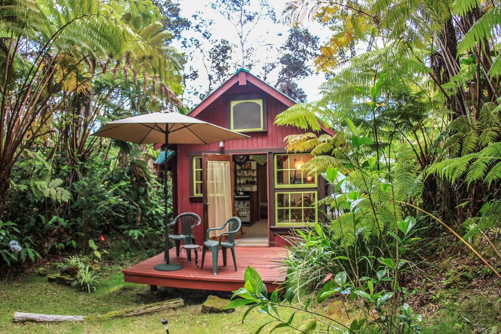 Ferny Hollow: Romantic Rainforest Cottage Volcano Eksteriør billede