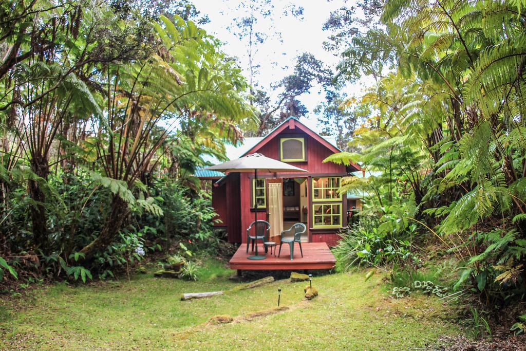 Ferny Hollow: Romantic Rainforest Cottage Volcano Eksteriør billede