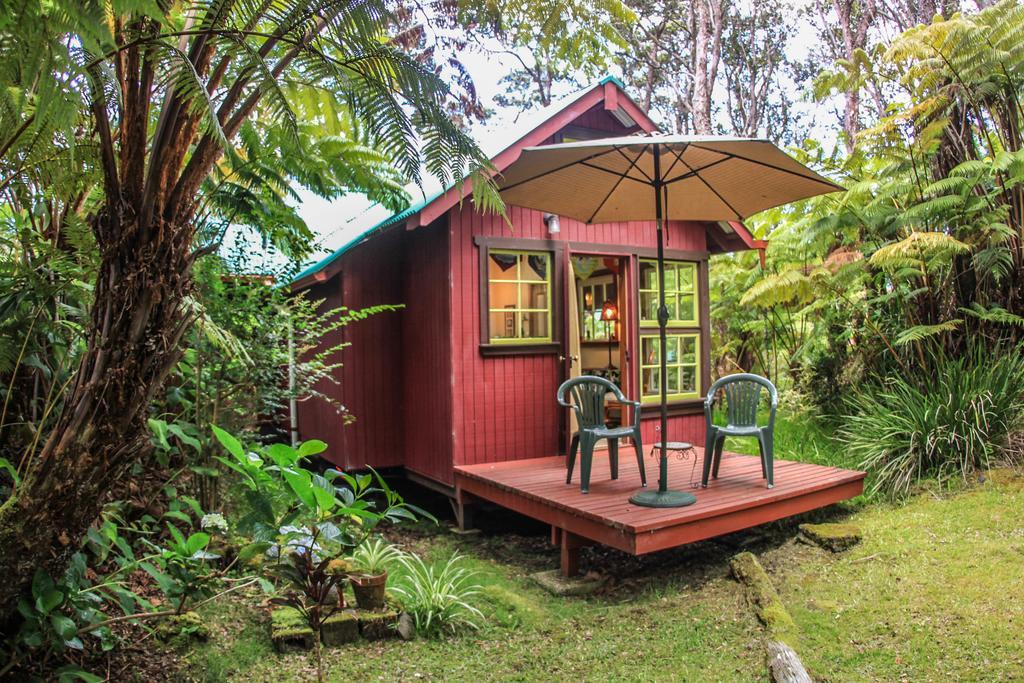 Ferny Hollow: Romantic Rainforest Cottage Volcano Eksteriør billede